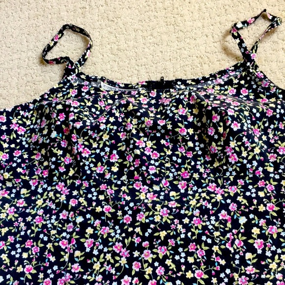 Spaghetti strap summer floral dress - Picture 7 of 16